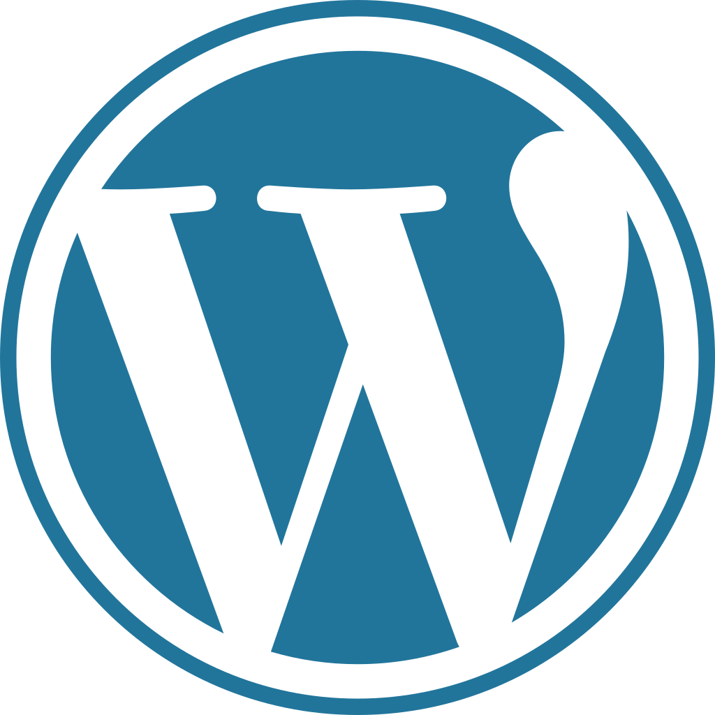 Pictured: WordPress Logo